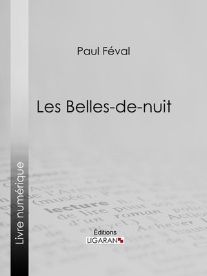 cover image of Les Belles-de-nuit